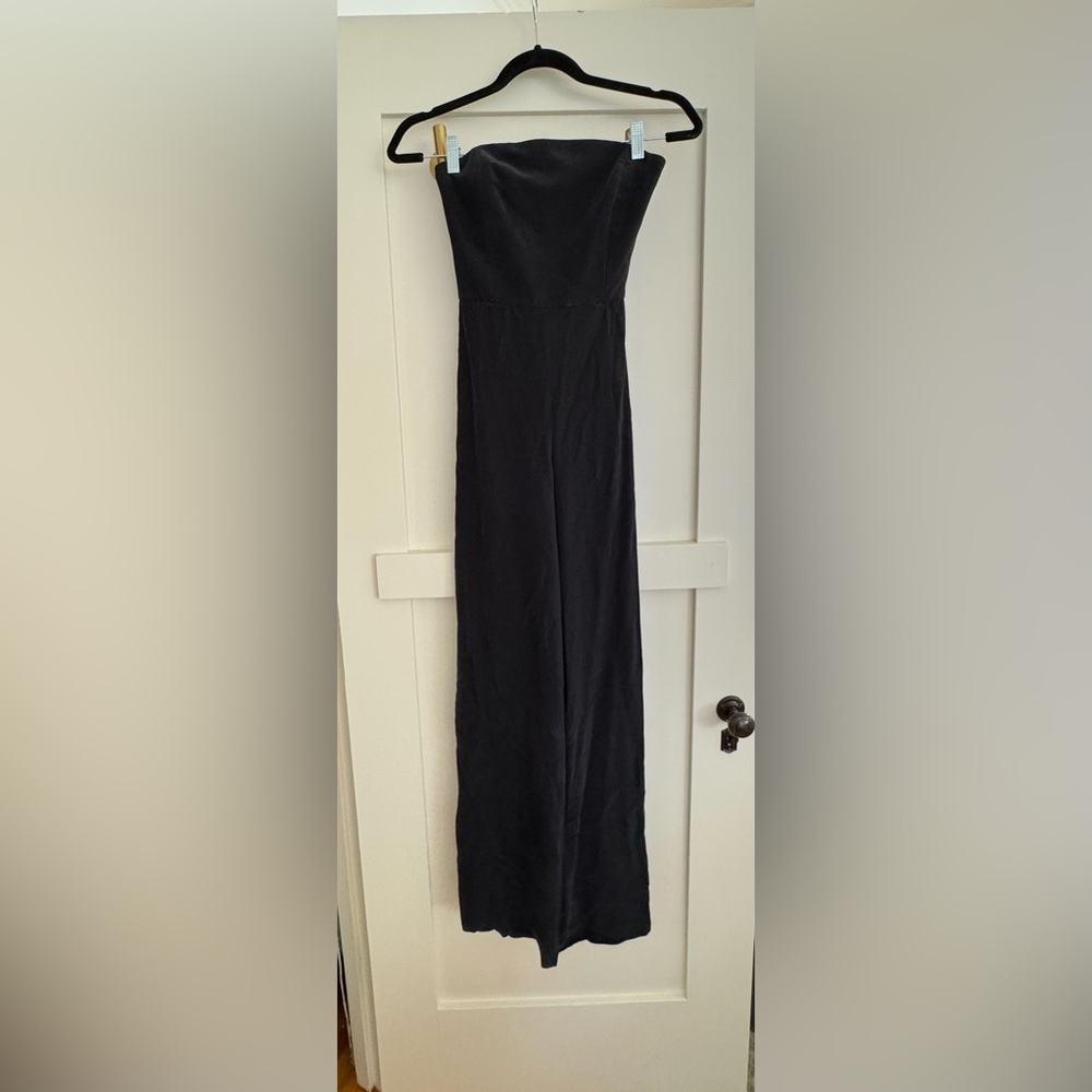 Club Monaco Silk Strapless Jumpsuit - NWT